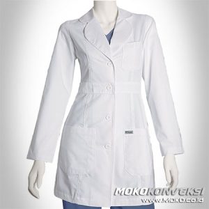 Belanja Pakaian Online Murah Jas Laboratorium Seragam Putih Perawat