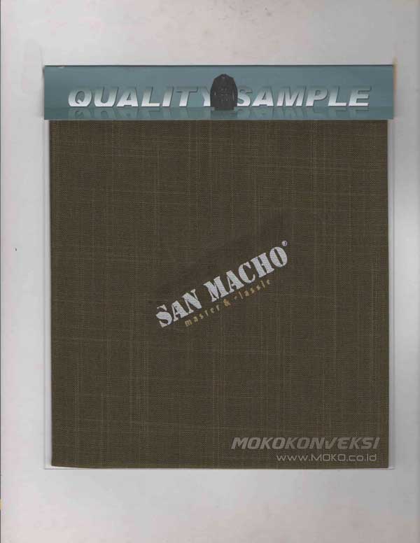 Sample Kualitas Bahan Kain Celana San Macho kain seragam lapangan