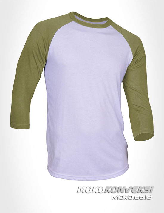 grosir kaos oblong raglan murah - moko konveksi distributor kaos raglan murah